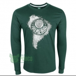 Camisa Manga Longa América Latina Masculina Palmeiras