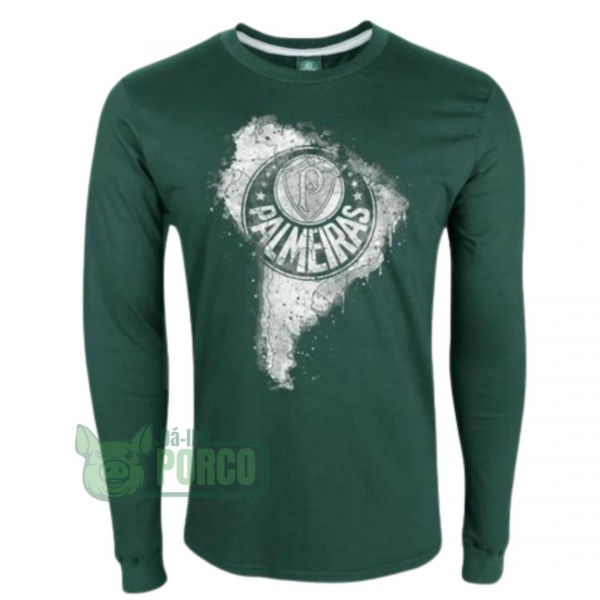 Camisa Manga Longa América Latina Masculina Palmeiras