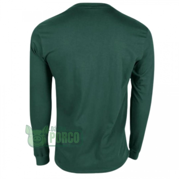 Camisa Manga Longa Evolução dos Escudos Masculina Palmeiras