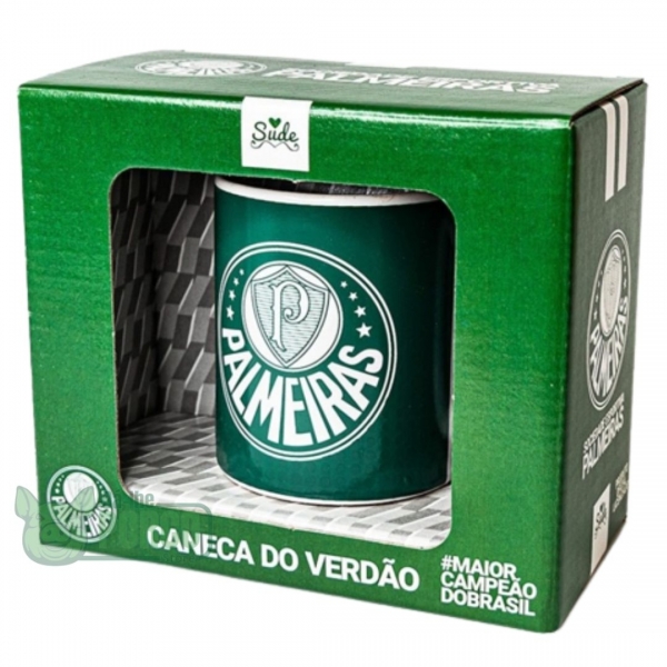 Caneca Sude Verde 330ml Palmeiras