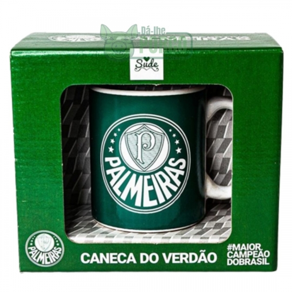 Caneca Sude Verde 330ml Palmeiras