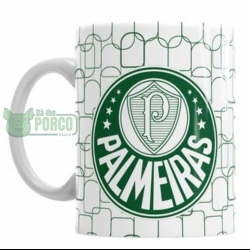 Caneca  Sude Branca 330ml Palmeiras Maior Campeão Do Brasil