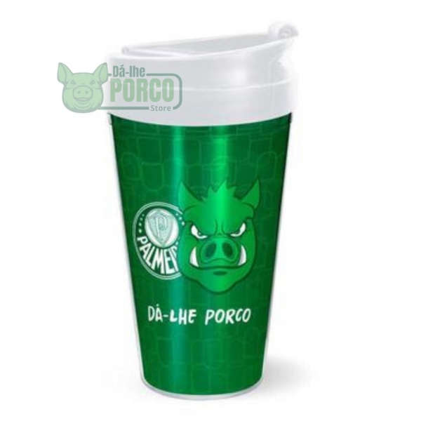 Copo Viagem Dá-lhe Porco Palmeiras