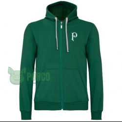 Jaqueta Moletom Warrior Verde Palmeiras Masculino