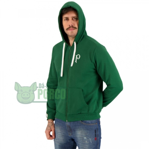 Jaqueta Moletom Warrior Verde Palmeiras Masculino