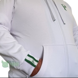 Jaqueta Moletom Warrior Palmeiras Branco