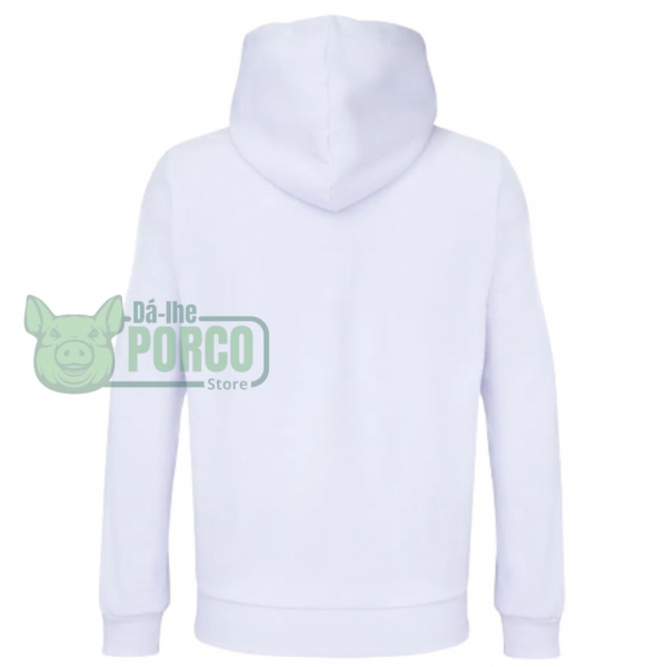 Jaqueta Moletom Warrior Palmeiras Branco