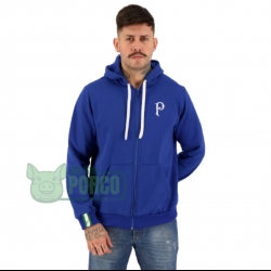 Jaqueta Moletom Warrior Palmeiras Azul