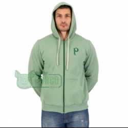 Jaqueta Moletom Warrior Plus Size Palmeiras Esverdeado