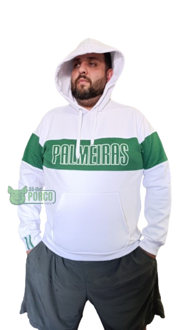 Moletom Palmeiras Winner Branco