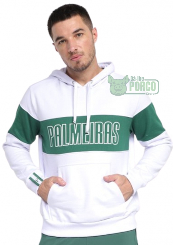 Moletom Palmeiras Winner Branco