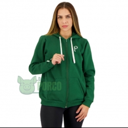 Jaqueta Moletom Warrior Palmeiras Verde Feminina