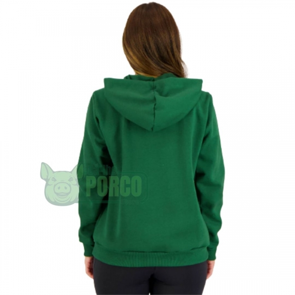 Jaqueta Moletom Warrior Palmeiras Verde Feminina