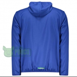 Jaqueta Plus Size Palmeiras Corta Vento Felling Azul