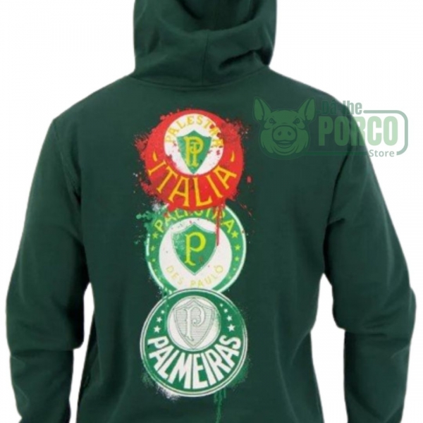 Moletom Palmeiras Canguru Evolução dos Escudos