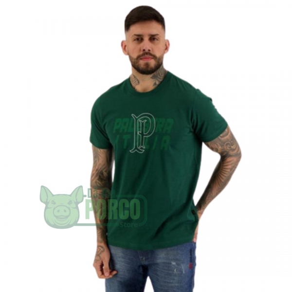 Camisa Plus Size Palmeiras Palestra Itália Verde