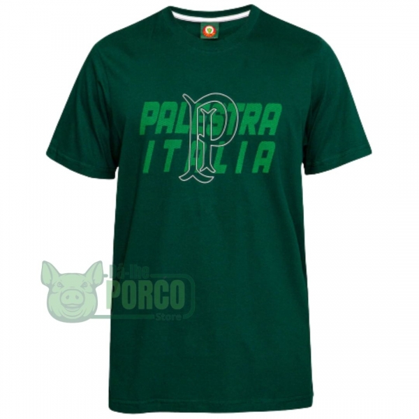 Camisa Plus Size Palmeiras Palestra Itália Verde