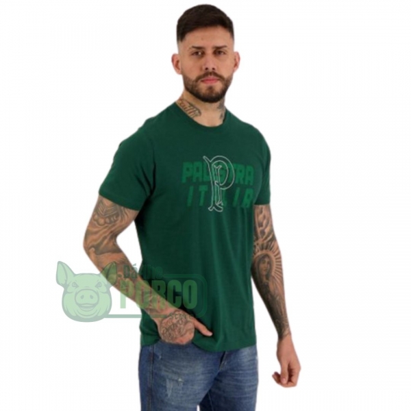 Camisa Plus Size Palmeiras Palestra Itália Verde