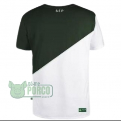 Camisa Plus Size Palmeiras Verde e Branca