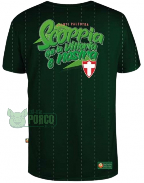 Camisa Plus Size Palmeiras Scoppia Che La Vittoria É Nostra Verde