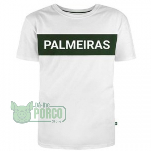 Camiseta Palmeiras Classic Branca