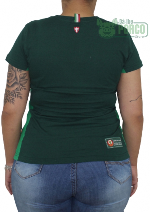 Camiseta Feminina Palmeiras Palestra Italia