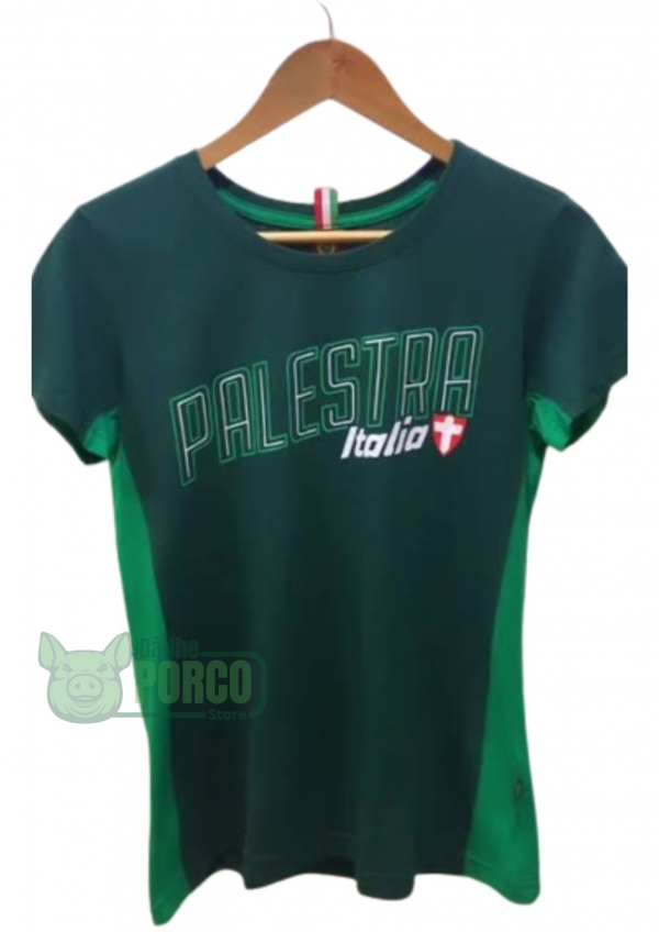 Camiseta Feminina Palmeiras Palestra Italia