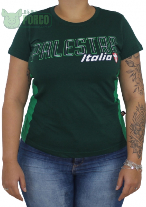 Camiseta Feminina Palmeiras Palestra Italia