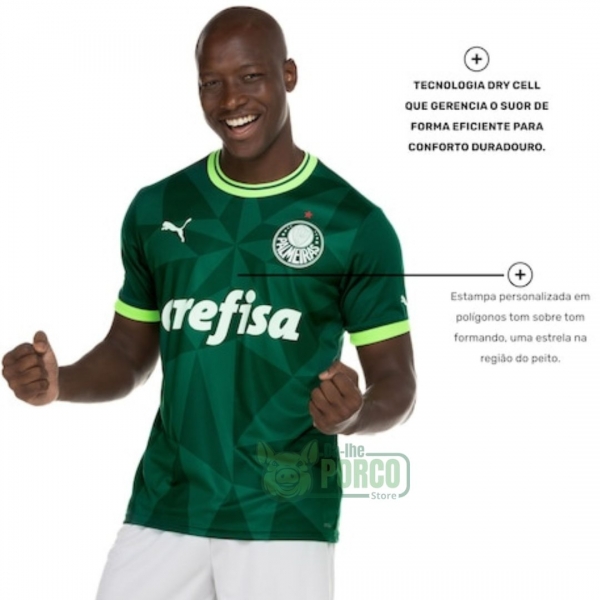 Camisa Palmeiras Puma I 23/24