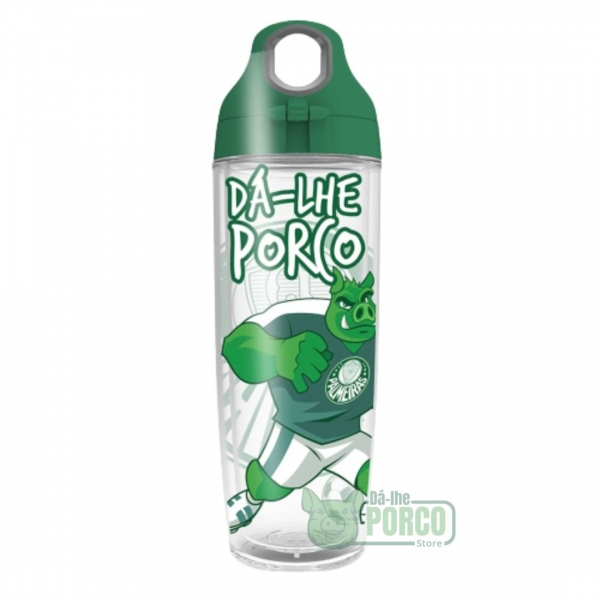 Garrafa Sports 600ml Palmeiras Dá-lhe Porco 