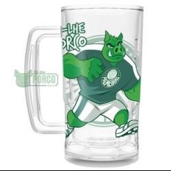Caneca Fest 450ml Palmeiras Dá-lhe Porco