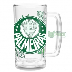 Caneca Fest 450ml Palmeiras Dá-lhe Porco