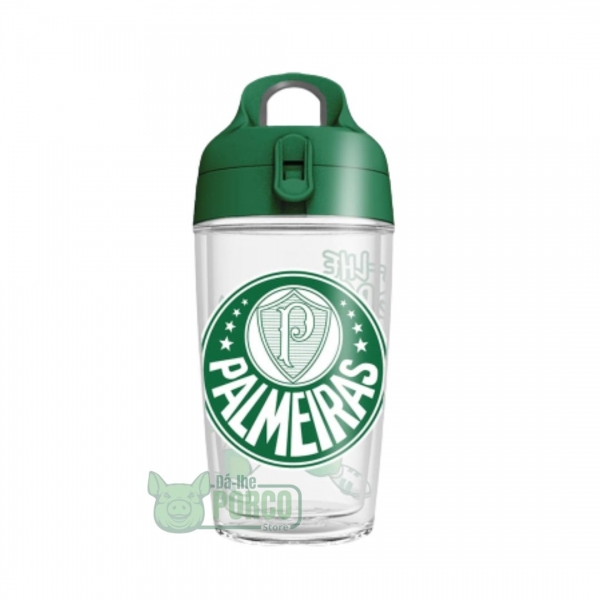 Garrafa Fit 360ml Palmeiras Dá-lhe Porco