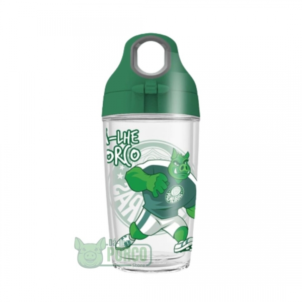 Garrafa Fit 360ml Palmeiras Dá-lhe Porco