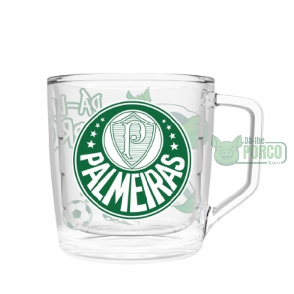 Xícara 250ml Palmeiras Dá-lhe Porco