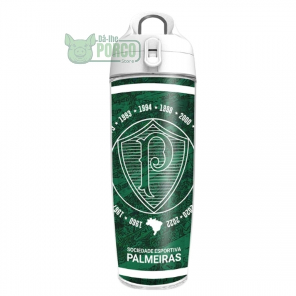 Garrafa Sports 600ml Palmeiras #MaiorCampeão