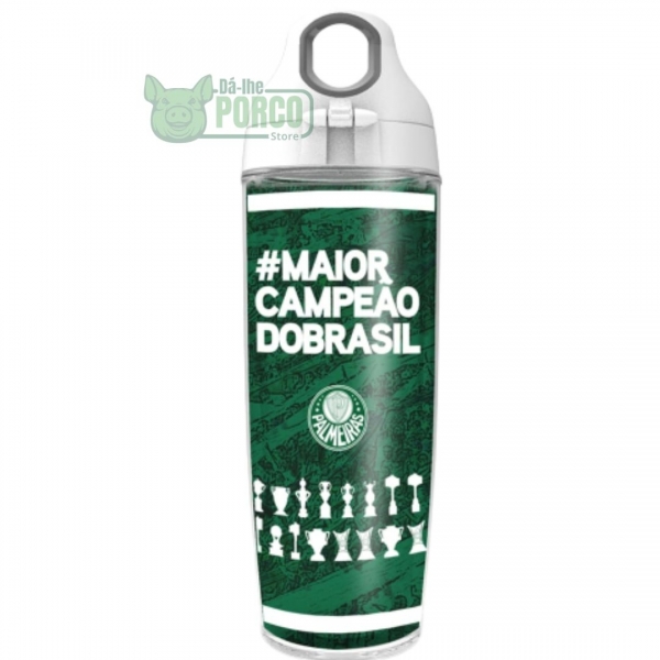 Garrafa Sports 600ml Palmeiras #MaiorCampeão