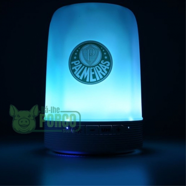 Caixa de Som Luminária Palmeiras