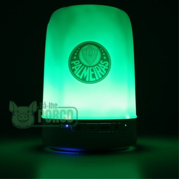 Caixa de Som Luminária Palmeiras