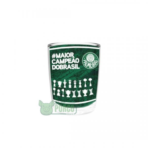 Copo Shot 60ml Palmeiras #MaiorCampeão