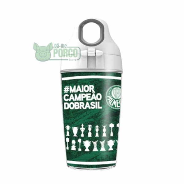 Garrafa Fit 360ml Palmeiras #MaiorCampeão