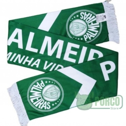 Cachecol Palmeiras Minha Vida é Você