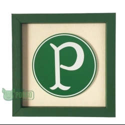 Quadro Palmeiras 1942 22x22cm