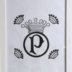 Quadro com Vidro Palmeiras/Coroas 30cm (2 em 1)