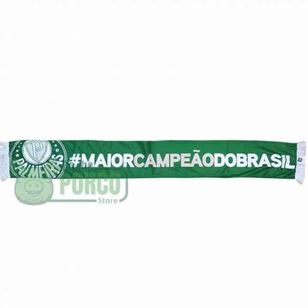 Cachecol Palmeiras #MAIORCAMPEÃODOBRASIL