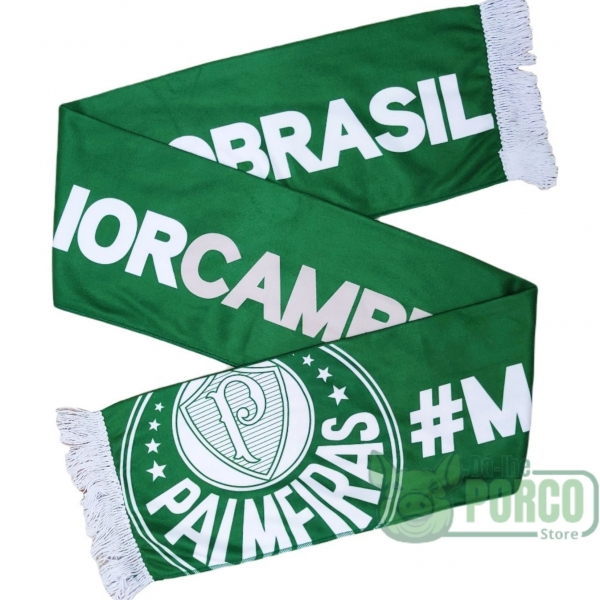 Cachecol Palmeiras #MAIORCAMPEÃODOBRASIL
