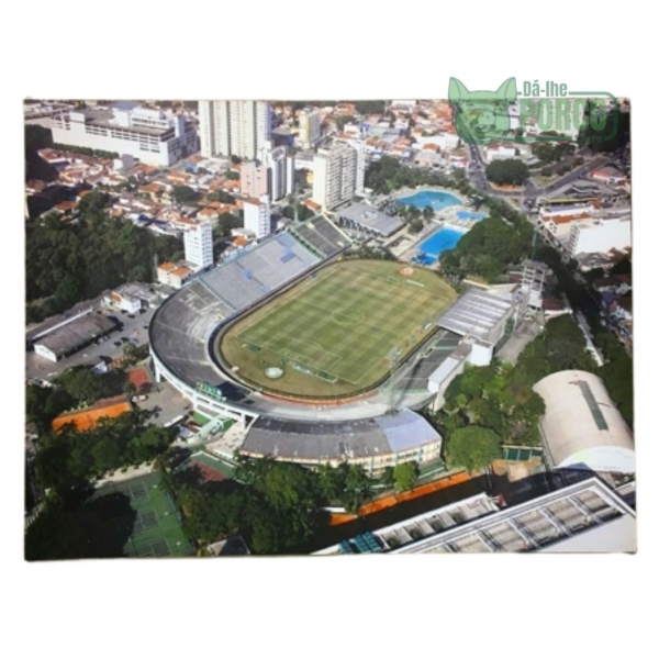 Placa MDF Palmeiras Estádio Palestra Itália 30cm