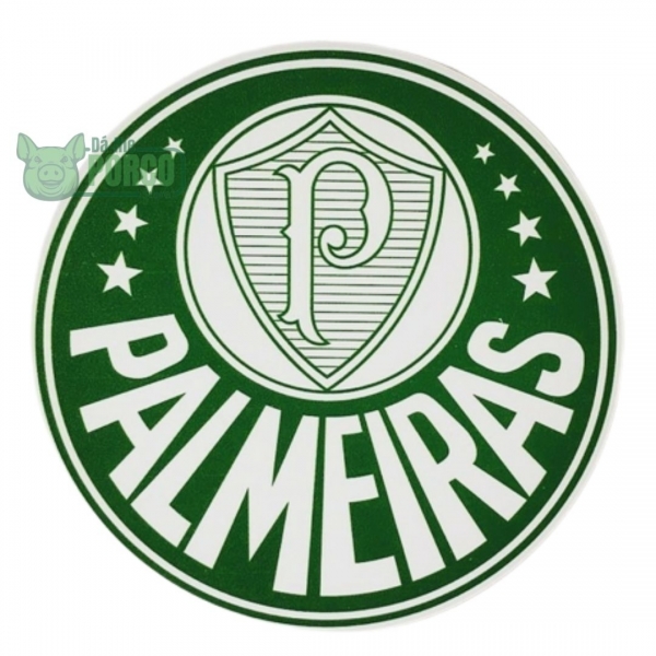 Escudo em MDF Palmeiras 30cm