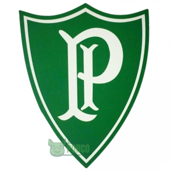Escudo em MDF Palmeiras 1917 30cm