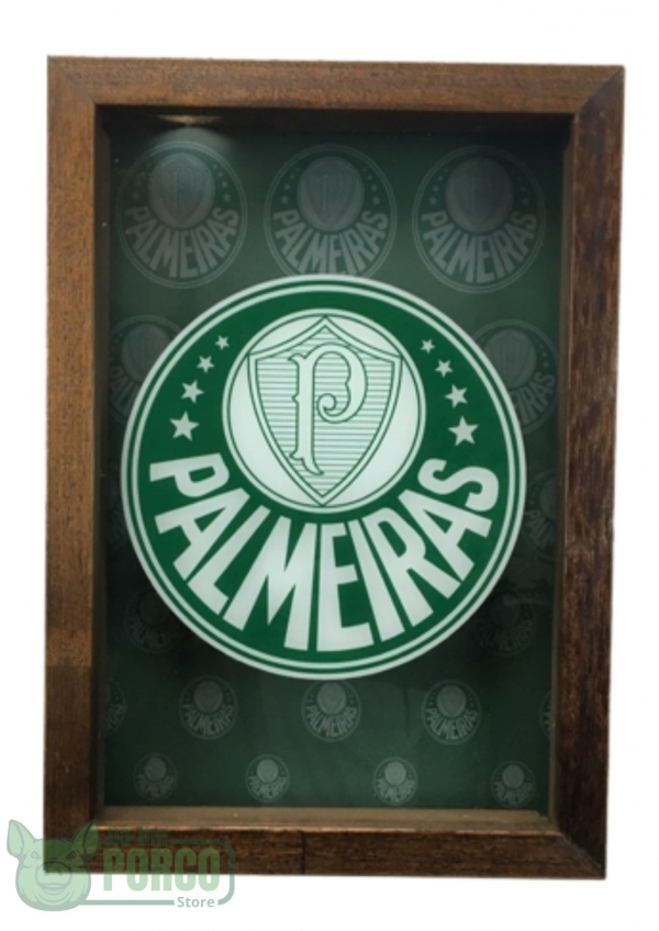 Porta Rolha/Tampinha Palmeiras 30cm